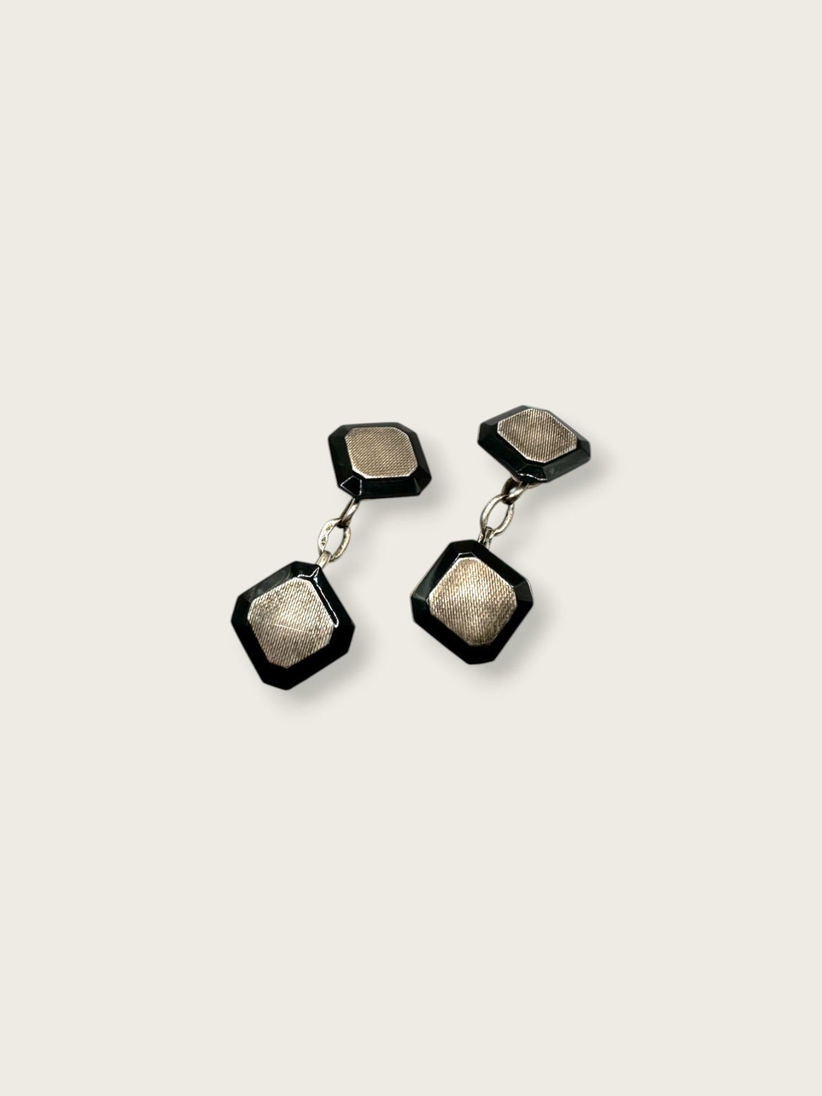 bouton de manchette argent orfêvre