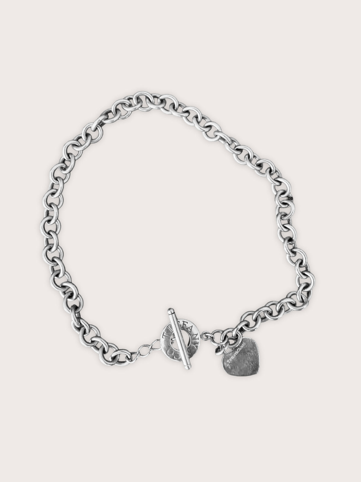 Collier Tiffany & Co Heart Tag en argent