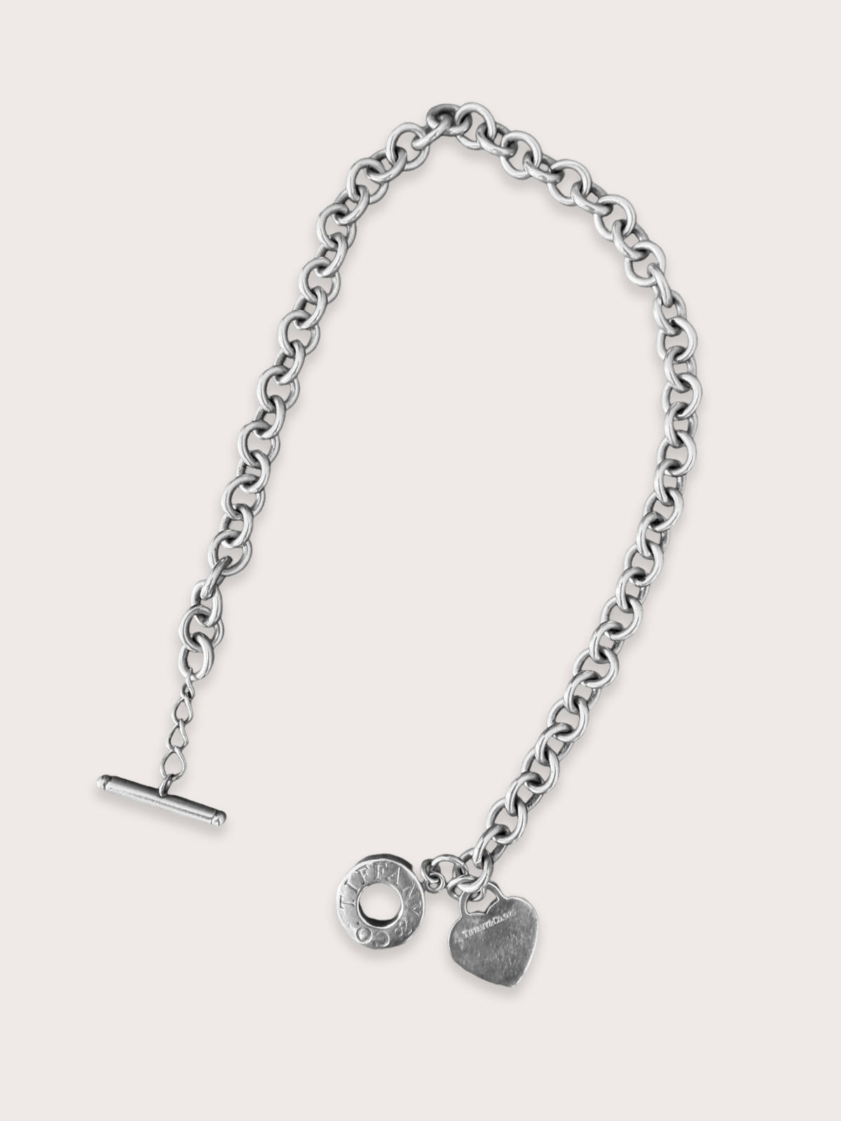 Collier Tiffany & Co Heart Tag en argent