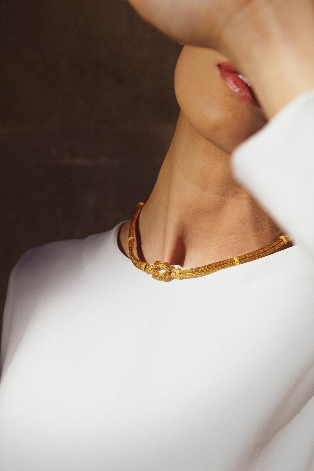collier lalaounis hercule knot shooting